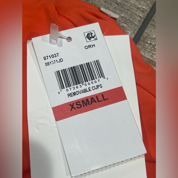 🍑🌴BECCA Women's Color Peach One Piece Swimsuit Size XS NWT🍑🌴 - Picture 8 of 12